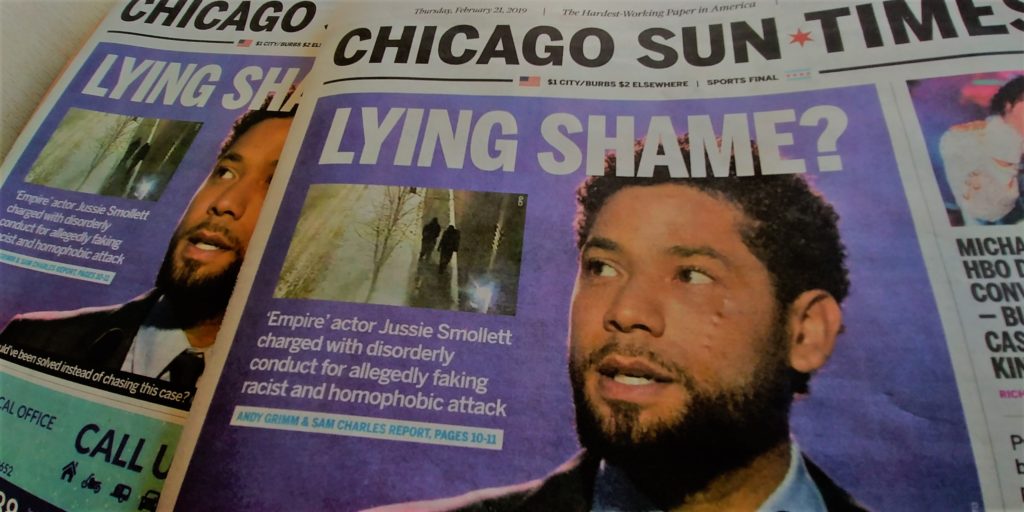 Jussie Smollett in trouble